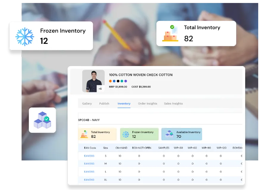 Monitor stock levels, conduct regular audits, and
                        ensure
                        accurate inventory counts